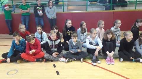 Mikołaj na sportowo.