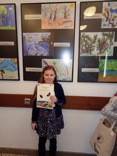 Alicja Sęk laureatką konkursu przyrodniczego.
