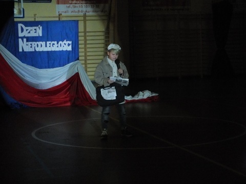 101 rocznica odzyskania niepodległości - inscenizacja patriotyczna.