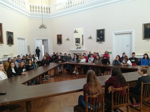 Spotkanie ze starostą leszczyńskim.