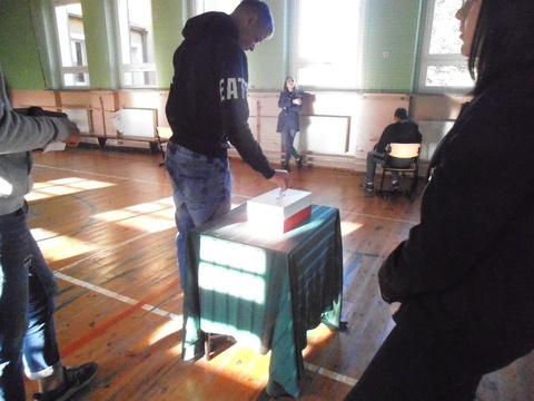 Prawybory do Parlamentu RP w naszej szkole.