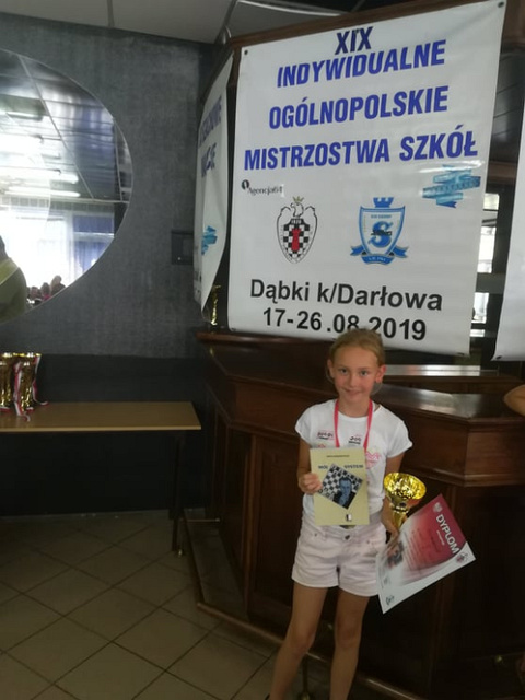 Złoty medal Julki Włodarczyk.