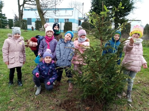 Drugie życie klasowej choinki 1c.