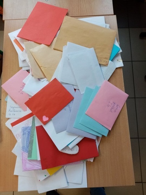 Walentynkowa Poczta w „małej szkole”. 
