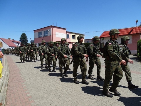 Odwiedzili nas żołnierze.