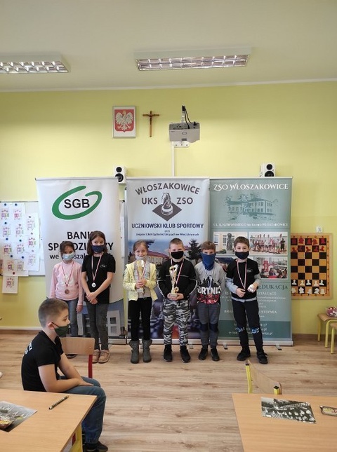 Mistrzostwa Szkoły w szachach szybkich klas II i III