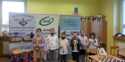 Mistrzostwa Szkoły w szachach szybkich klas II i III 