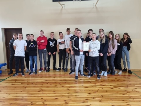 Otrzęsiny klasy 1BS.