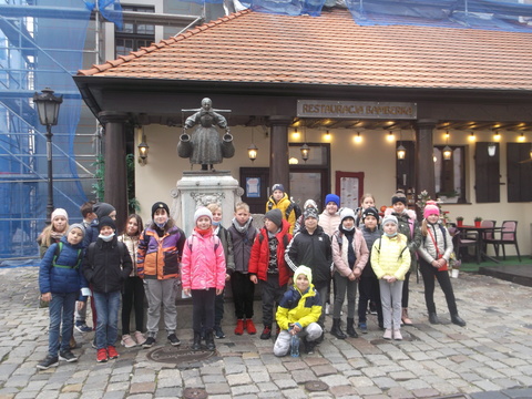 Klasy III SP na wycieczce w Poznaniu.