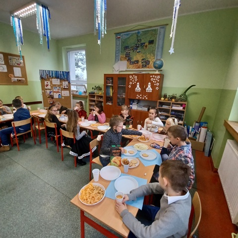 Andrzejkowe spotkanie w klasie 3c