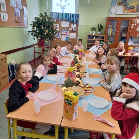 Wigilia w klasie 3c.