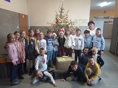 Spotkanie świąteczne w klasie 2b
