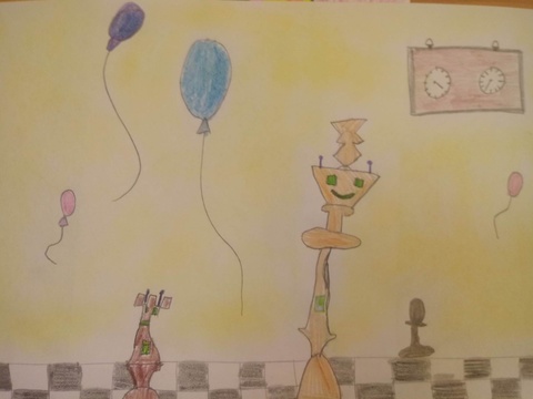 Konkurs plastyczny o tematyce szachowej