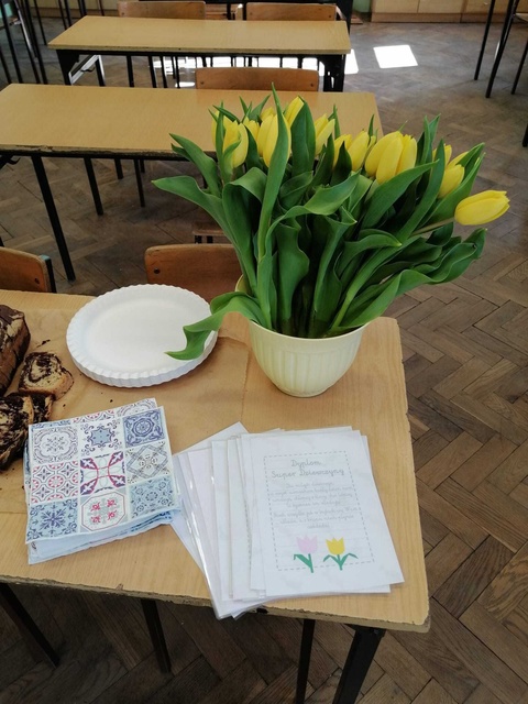 Dzień Kobiet w klasie 7c