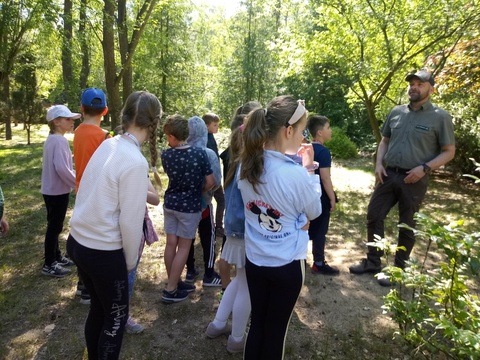 Spotkanie z leśnikiem