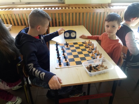 Turniej szachowy klasa 1c