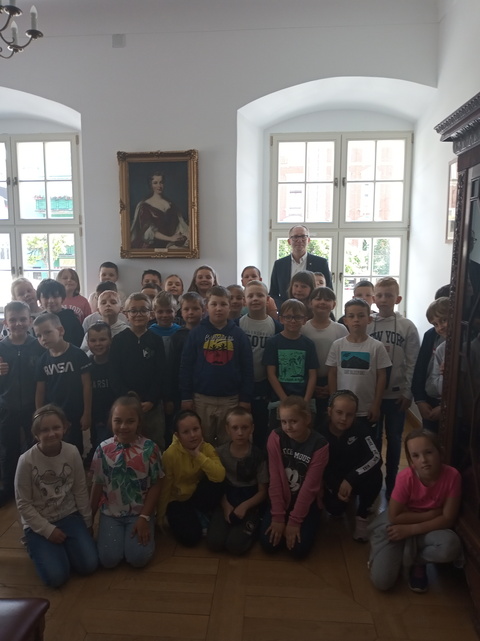 Klasa 2b i 2c na wycieczce w Lesznie