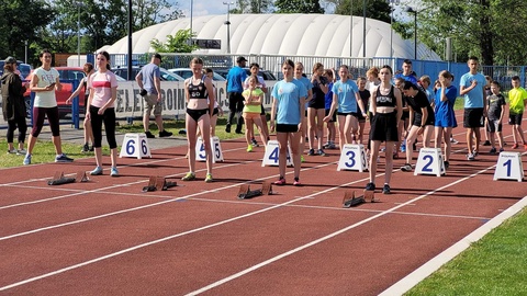 Finaliści Wielkopolskich Czwartków Lekkoatletycznych.
