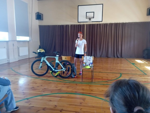 Wizyta Agnieszki Jerzyk w naszej szkole.