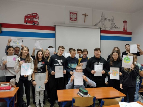 Lekcja polskiego w 1z.