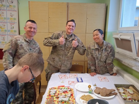 Amerykańcy żołnierze w ZSO