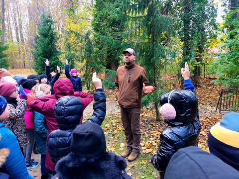 Spotkanie z leśnikiem klasy 3a
