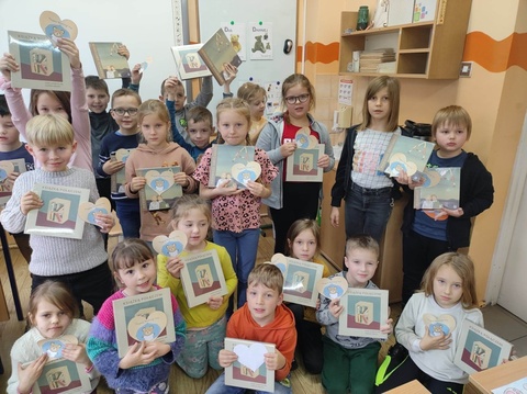 Wizyta klas pierwszych w Gminnej Bibliotece Publicznej 