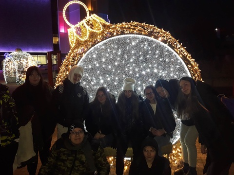 Klasa 1LO w Poznaniu.