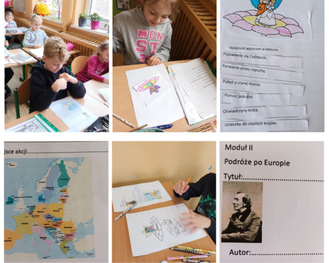 Klasa 1b poznaje lektury.