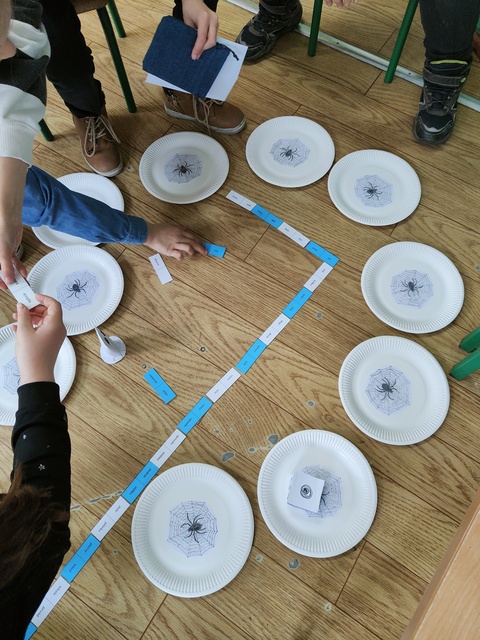 Gra dydaktyczna w 2a.