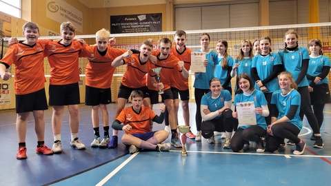 Mistrzostwa Gminy w piłce siatkowej.