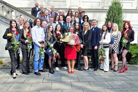 Pożegnanie absolwentów Liceum rocznik 2023.