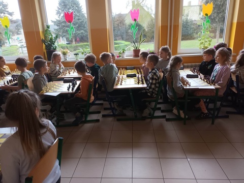 Mistrzostwa Szkoły w szachach szybkich Klasy I