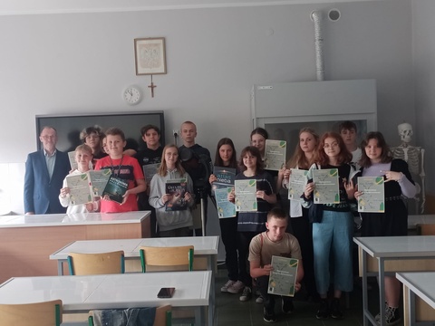 Międzyszkolny Konkurs Astronomiczny w Krzycku Wielkim