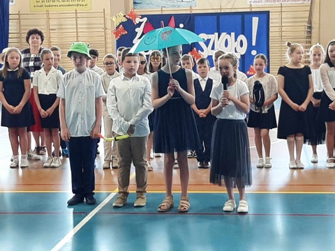 Zakończenie roku szkolnego klas I-III SP we Włoszakowicach