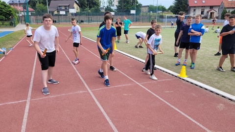 Dzień sportu w ZSO we Włoszakowicach