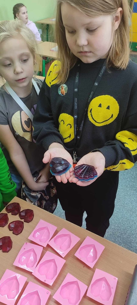 Warsztaty mydlarskie w 1a 