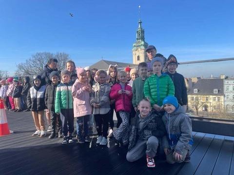 Klasy 1b i 1c na wycieczce w Lesznie