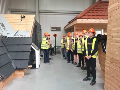 Wizyta w wytwórni dachówek