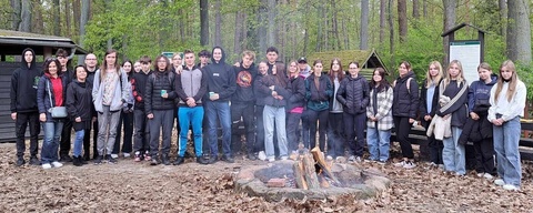 Pożegnanie klasy czwartej liceum na Krzyżowcu