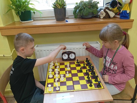 Turniej szachowy klasy 1c