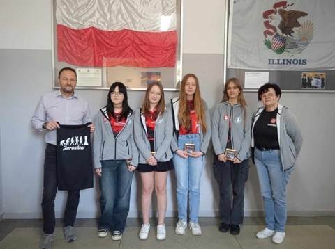 Spotkanie szachistek z dyrektorem