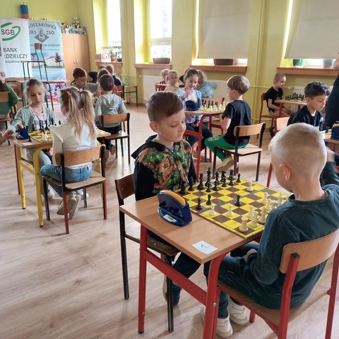 Turniej szachowy klasy 1a