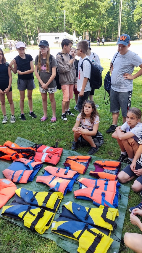 Aktywne i bezpoieczne zajęcia nad wodą