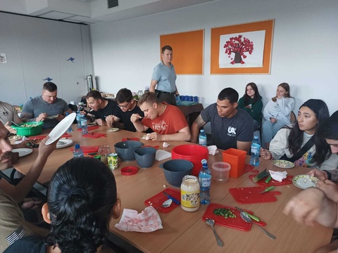 Wizyta żołnierzy amerykańskich