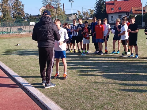 Szkolny Turniej Piłki Nożnej klas VI-VII