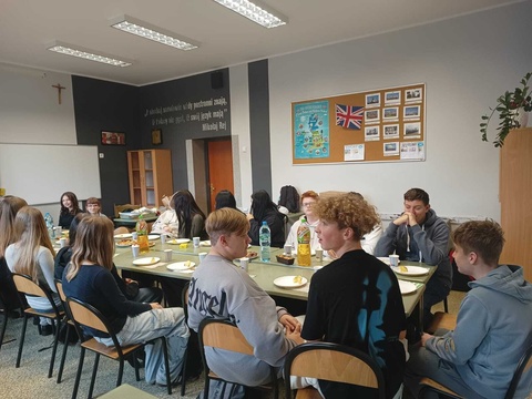 Andrzejki w klasie 8c