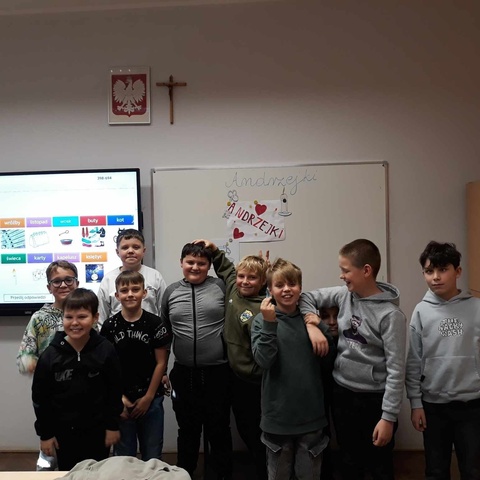 Andrzejki w klasie 5b