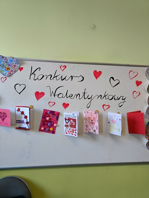Walentynki w świetlicy szkolnej 