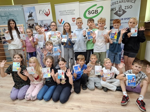 Spotkanie z ratownikiem WOPR klas drugich i trzecich.